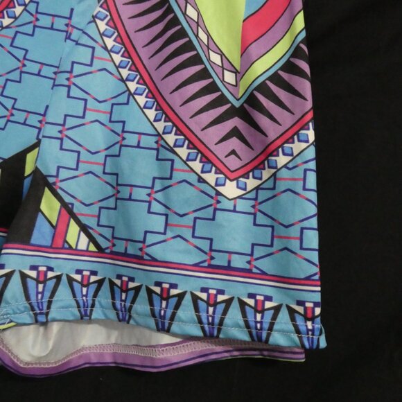 Colorful and Vibrant | Tribal Shorts | 13 inch waist measured - Picture 14 of 14